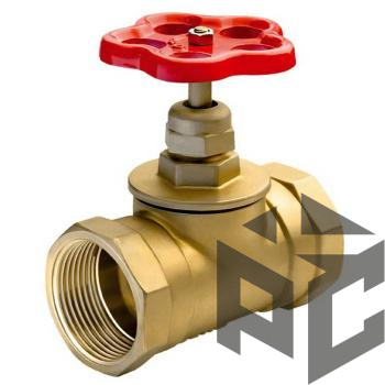 Клапан (вентиль) запорный латунный 15б1п Ду 50 (2") Ру 16 фото. Клапан (вентиль) запорный латунный 15б1п Ду 50 (2") Ру 16 оптом и в розницу. Доставка по РФ. Клапан (вентиль) запорный латунный 15б1п Ду 50 (2") Ру 16 от производителя "Рускон"