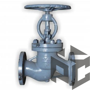 Клапан (вентиль) запорный стальной 15с65нж Ду 65 Ру 16 фото. Клапан (вентиль) запорный стальной 15с65нж Ду 65 Ру 16 оптом и в розницу. Доставка по РФ. Клапан (вентиль) запорный стальной 15с65нж Ду 65 Ру 16 от производителя "Рускон"