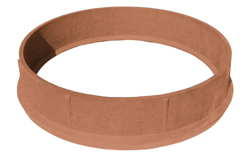 Кольцо колодца полимер Ду750х200мм