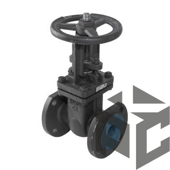 Задвижка стальная клиновая 30с41нж Ду 125 Ру 16 от производителя "Рускон"