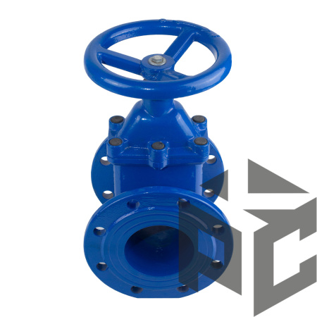 Задвижка чугунная клиновая 30ч39р (типа МЗВ) (аналог МЗВ) Ду 200 Ру 10 от производителя "Рускон"