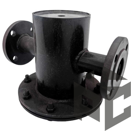 Грязевик вертикальный фланцевый Ду 250 Ру 16 Техкомплект от производителя "Рускон"