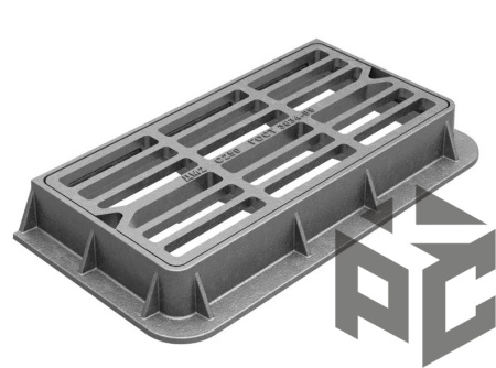 Дождеприемник прямоугольный (ДМ2) С250 925х480х100мм (25т) БКМЗ от производителя "Рускон"