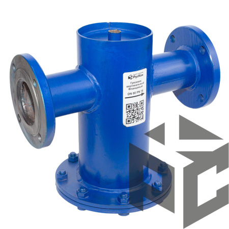 Грязевик вертикальный фланцевый Ду 80 Ру 16 Техкомплект от производителя "Рускон"