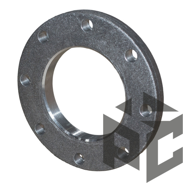 Фланец сталь 09Г2С плоский Ду 100 Ру 10 ГОСТ 33259 без обработки от производителя "Рускон"