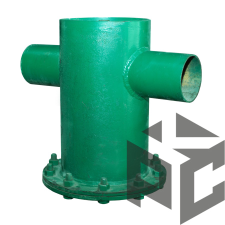 Грязевик вертикальный приварной Ду 100 Ру 16 Техкомплект от производителя "Рускон"