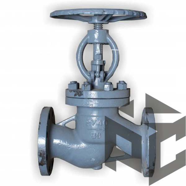 Клапан (вентиль) запорный стальной 15с22нж Ду 80 Ру 40 фото. Клапан (вентиль) запорный стальной 15с22нж Ду 80 Ру 40 оптом и в розницу. Доставка по РФ. Клапан (вентиль) запорный стальной 15с22нж Ду 80 Ру 40 от производителя "Рускон"