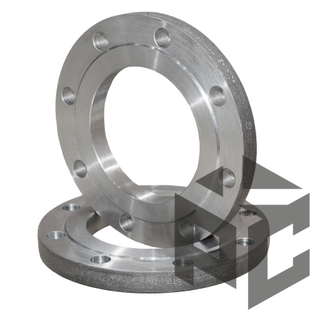 Фланец сталь 09Г2С плоский Ду 150 Ру 16 ГОСТ 33259 без обработки от производителя "Рускон"