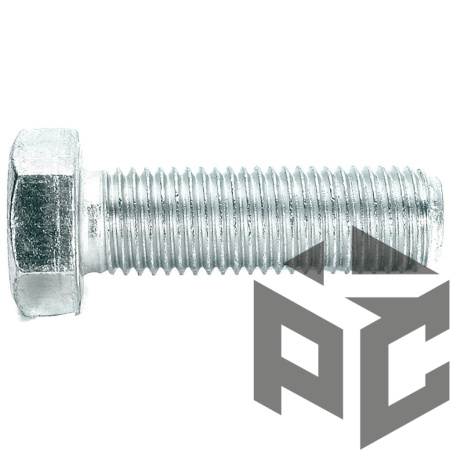 Болт оцинкованный М12х75 ГОСТ 7798-70   фото. Болт оцинкованный М12х75 ГОСТ 7798-70   оптом и в розницу. Доставка по РФ. Болт оцинкованный М12х75 ГОСТ 7798-70   от производителя "Рускон"